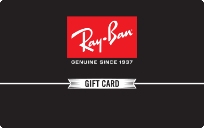 Buy Discount Ray Ban Gift Cards Card Depot