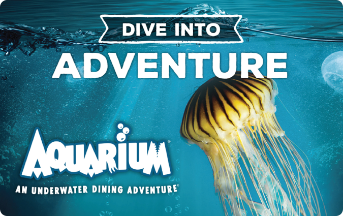 Discount Aquarium Restaurants Gift Card