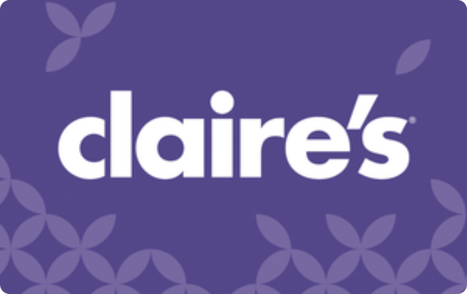 Discount Claire's Purple Fabulous Gift Card