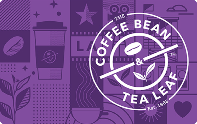 Discount Coffee Bean & Tea Leaf Gift Card