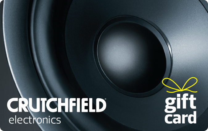 Discount Crutchfield Gift Card
