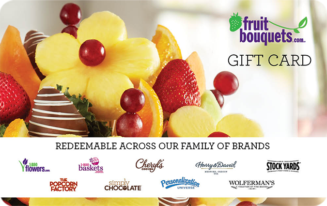 Discount Fruit Bouquets Gift Card