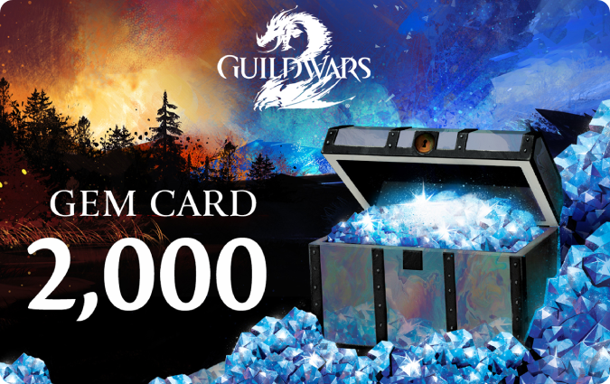 Discount Guild Wars 2 Gem Card Gift Card