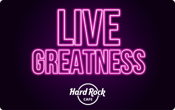 Discount Hard Rock Cafe Gift Card