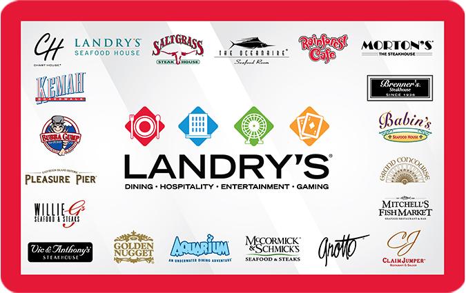 Discount Landry’s Restaurant Gift Card