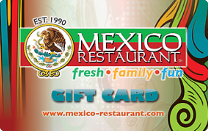 Discount Mexico Restaurant Gift Card