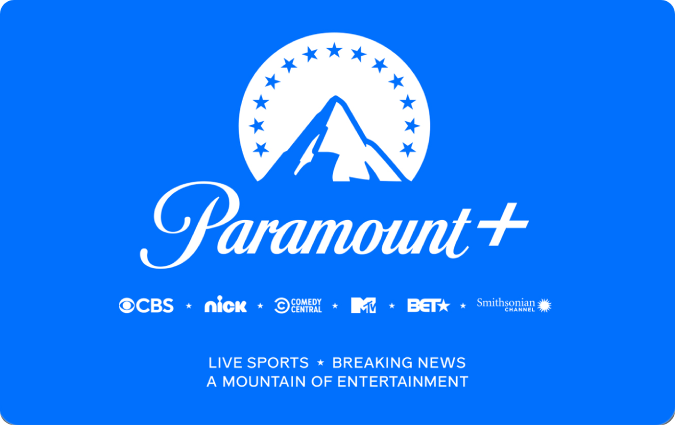 Discount Paramount+ Gift Card