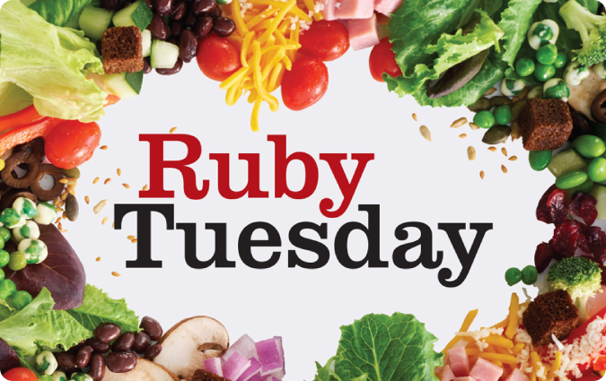 Discount Ruby Tuesday Gift Card