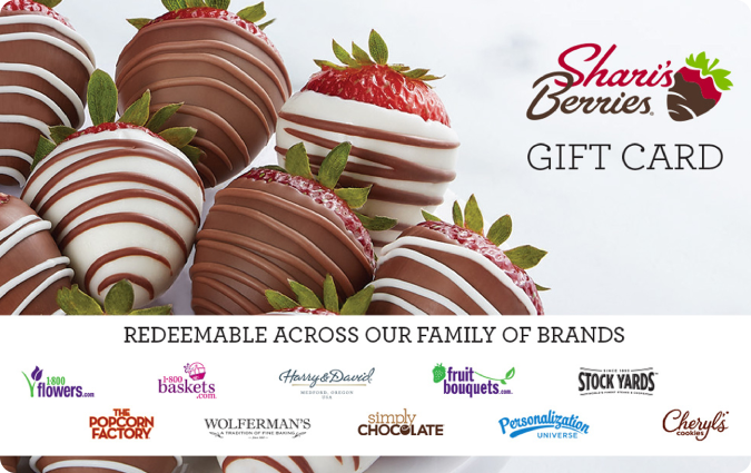 Discount Shari's Berries Gift Card