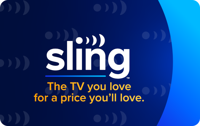 Discount Sling TV Gift Card