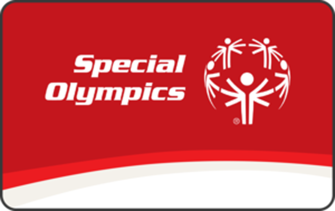 Discount Special Olympics Gift Card