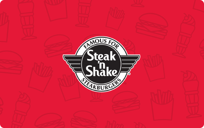 Discount Steak 'n Shake Gift Card