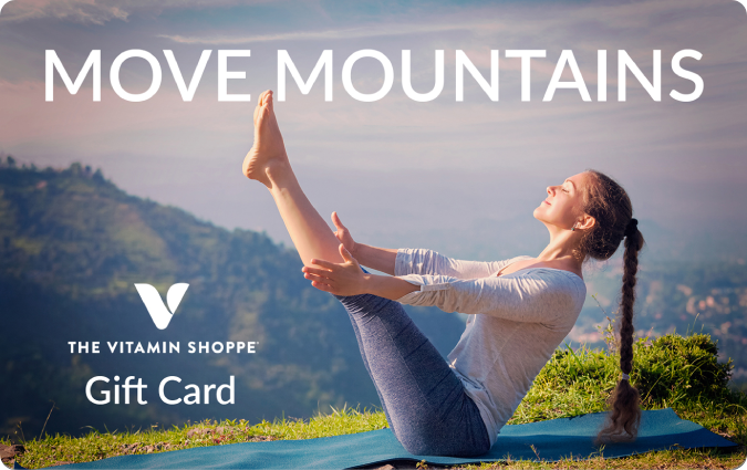 Discount The Vitamin Shoppe Gift Card