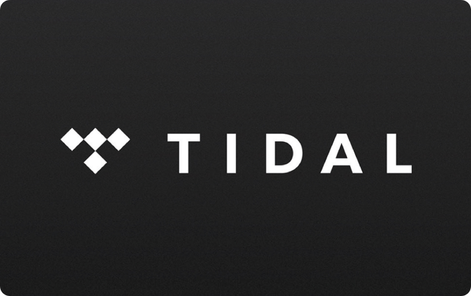 Discount TIDAL Gift Card