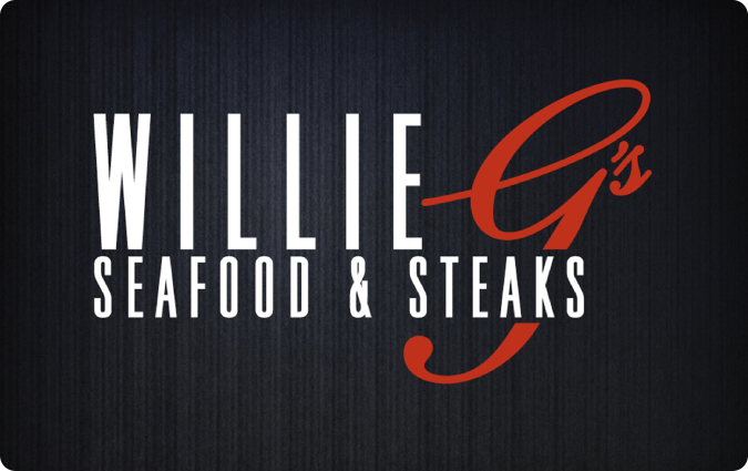 Discount Willie G's Gift Card