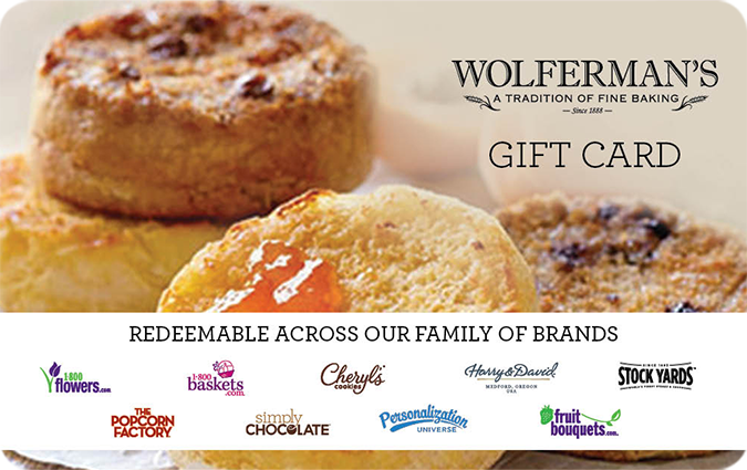 Discount Wolferman’s Gift Card