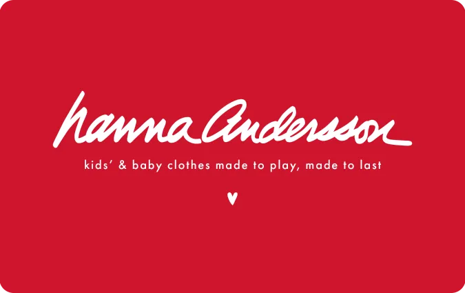 Discount Hanna Andersson Gift Card